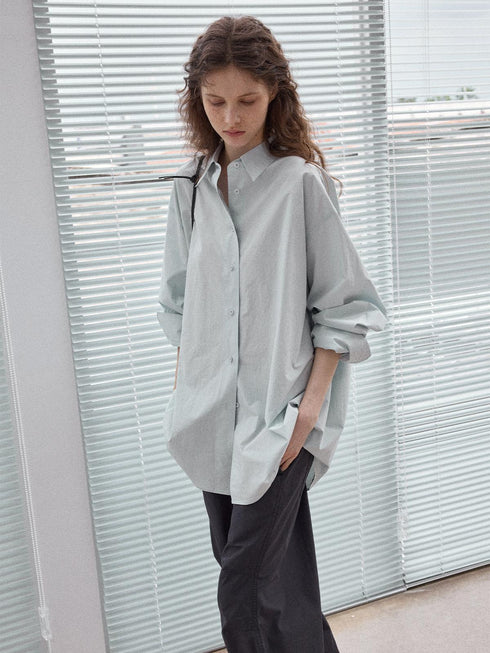 Chemise à ligne dégradée